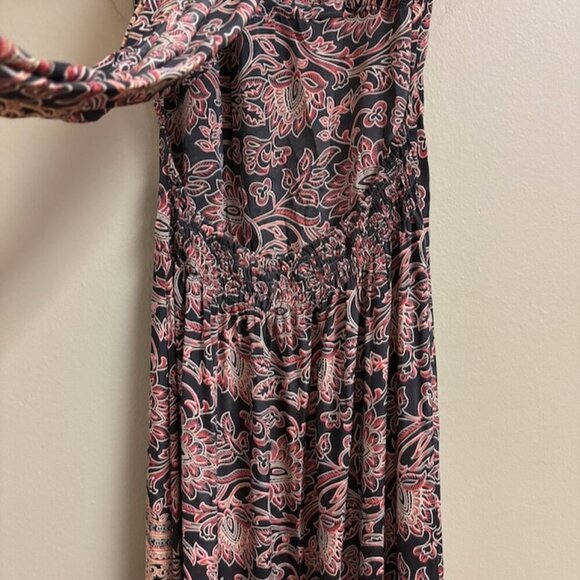 Karma Highway Womens Maxi Halter Dress Size *S Light Flowy Boho Hippie Festival - Picture 7 of 16